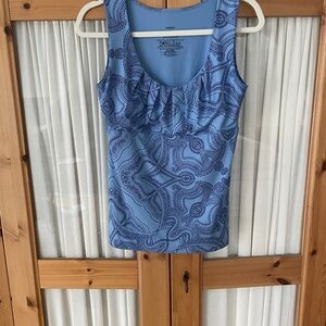 Patagonia Blue Sleeveless Top